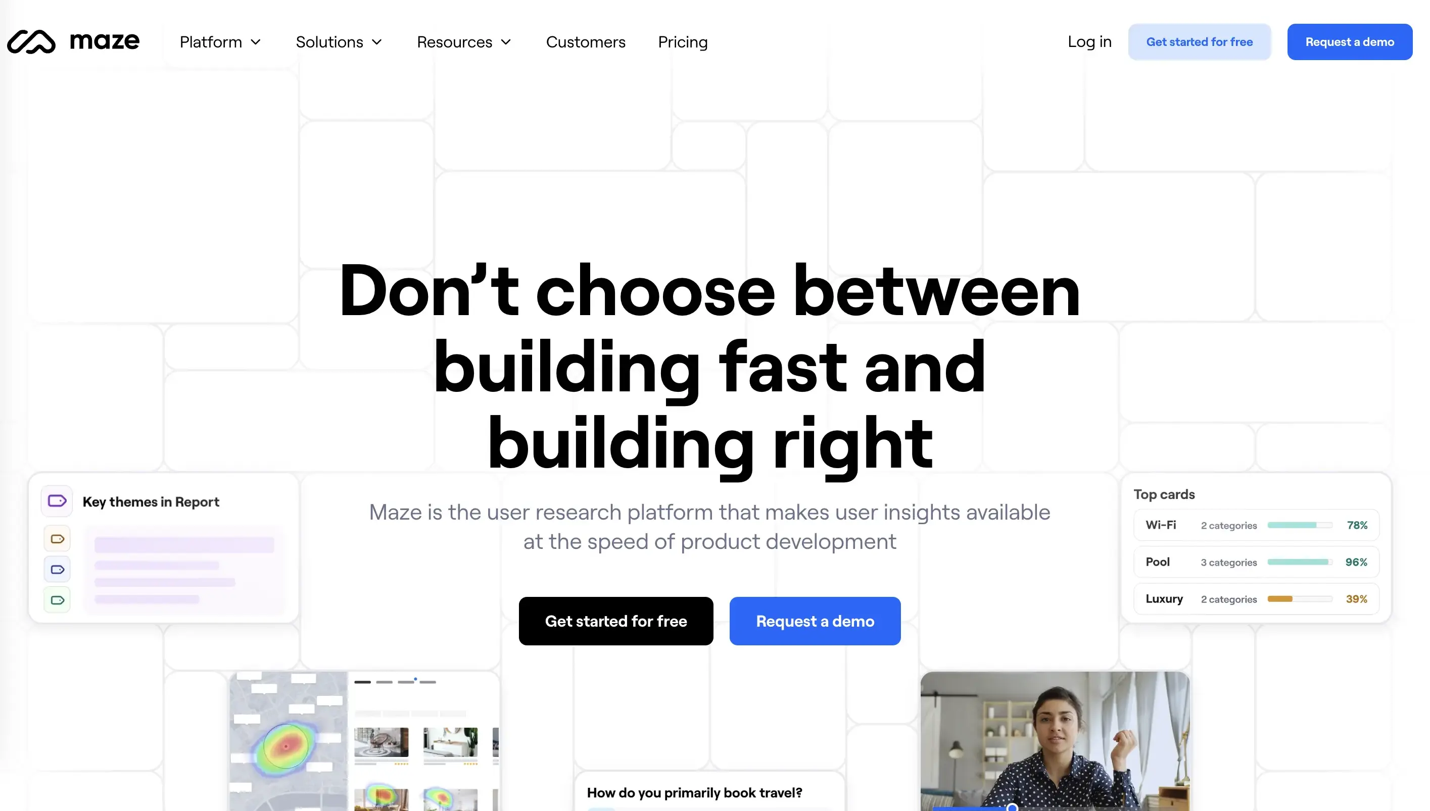 Maze homepage